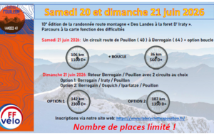 Rando route Montagne Landes - Iraty