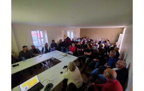 Une réunion d'information réussie !